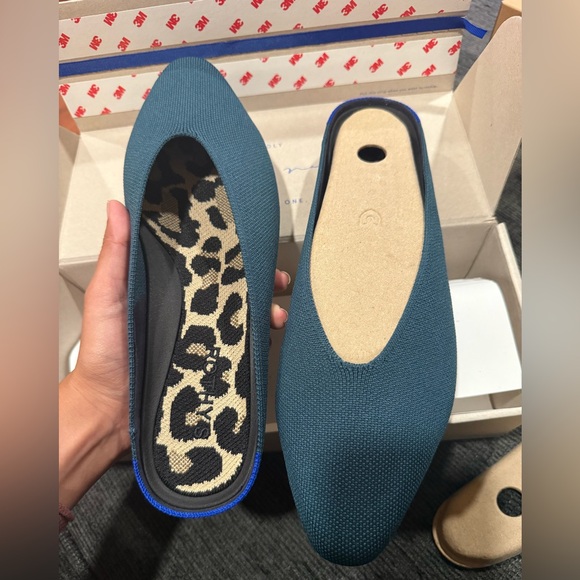 New in box! Rothy’s The Almond Demi in Deep Emerald Size 9.5 - Picture 8 of 11